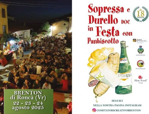 Sopressa e Durello DOC in Festa con Panbiscotto a Brenton di Roncà (VR)