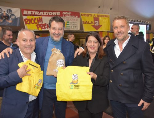 Il Ministro Salvini alla Fiera della Polenta di Vigasio