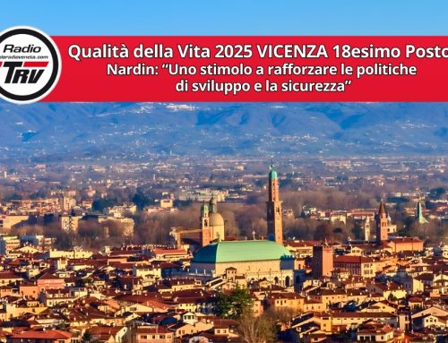 Qualità della Vita 2025 Sole 24 Ore: Vicenza in 18esima posizione.  Il presidente Nardin: “Uno stimolo a rafforzare le politiche di sviluppo e la sicurezza”