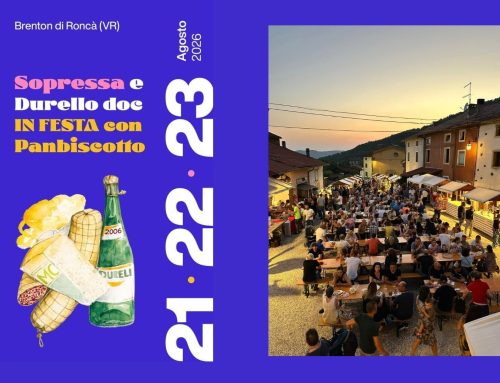 DOMANI AL VIA IL VENTENNALE DI “SOPRESSA E DURELLO DOC IN FESTA”: A BRENTON DI RONCÀ IN SCENA I SAPORI AUTENTICI DELLA LESSINIA