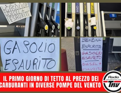 VENETO. DISTRIBUTORI SCONTATI, GASOLIO SCARSEGGIA ALLE POMPE