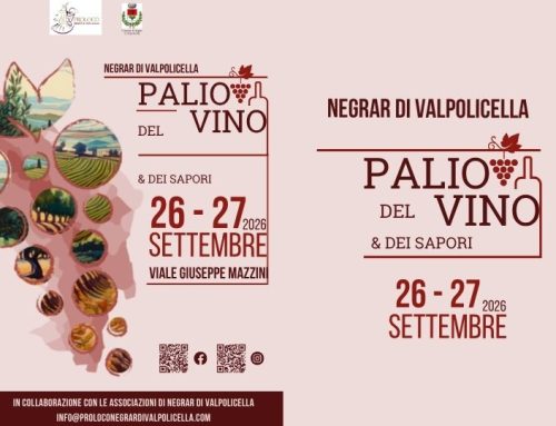 Negrar di Valpolicella, il 26 e 27 settembre torna il Palio del Vino e dei Sapori: due giorni tra gusto, musica e solidarietà
