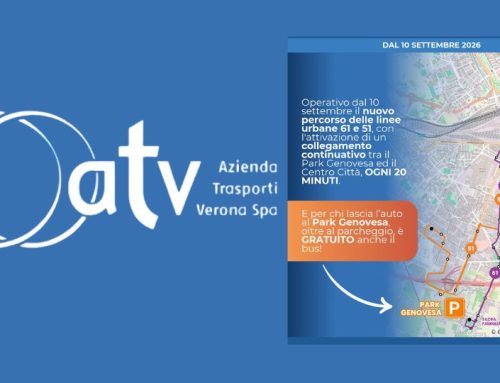 ATV, dal 10 settembre entra in vigore l’orario invernale: novità per Verona e collegamento gratuito dal Park Genovesa
